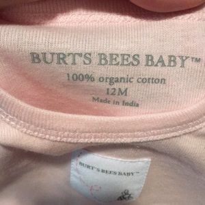 Burt's Bees Baby One Pieces - Set of 3 Burt’s bees baby onesies Burt's Bees Baby One Pieces - Set of 3 Burt’s bees baby onesies
